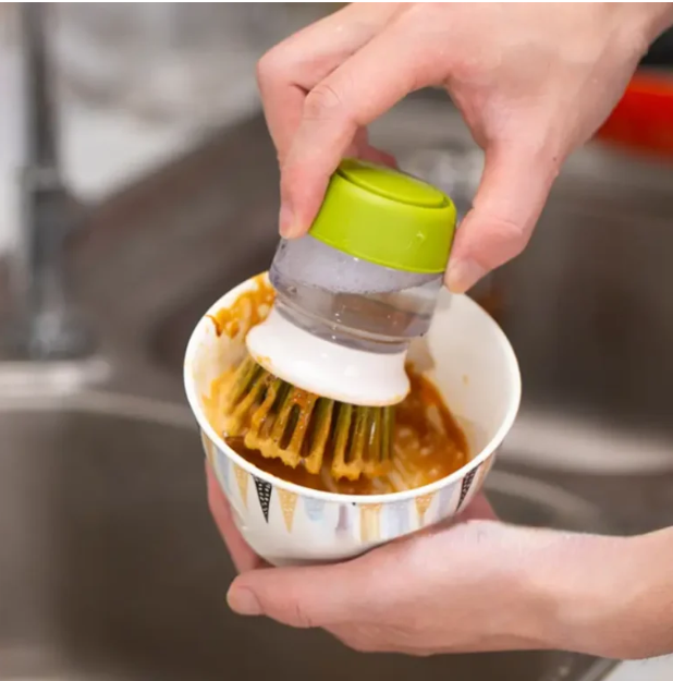 Escova mágica com dispenser