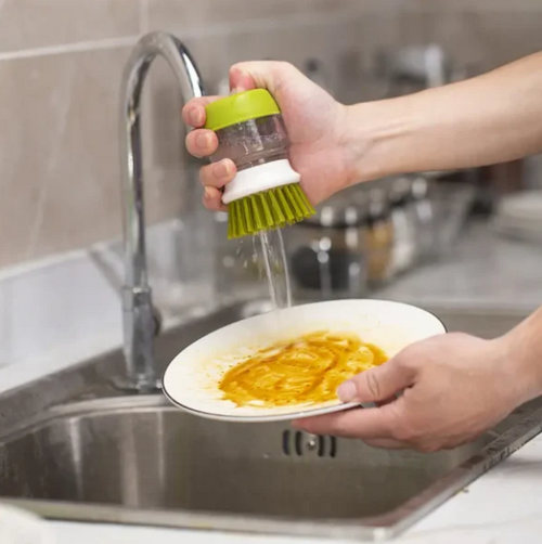 Escova mágica com dispenser