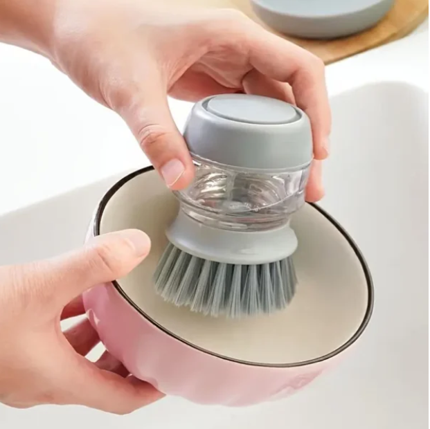 Escova mágica com dispenser