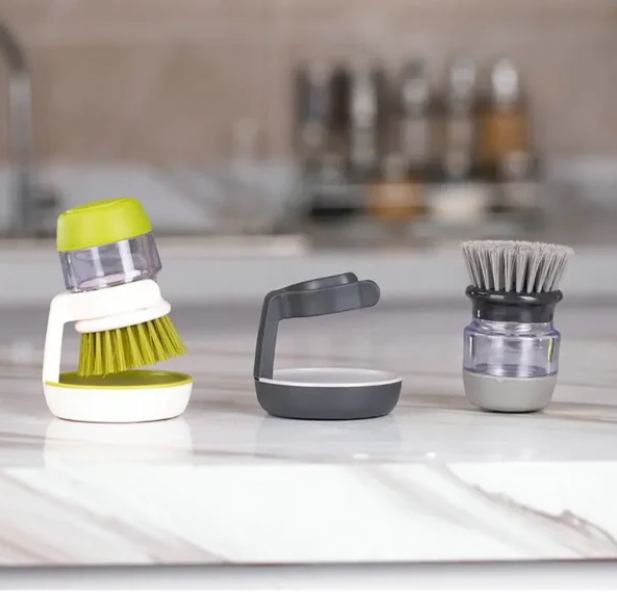 Escova mágica com dispenser